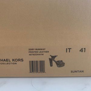 Michael Kors Collection Zoey Runway Platform Shoe